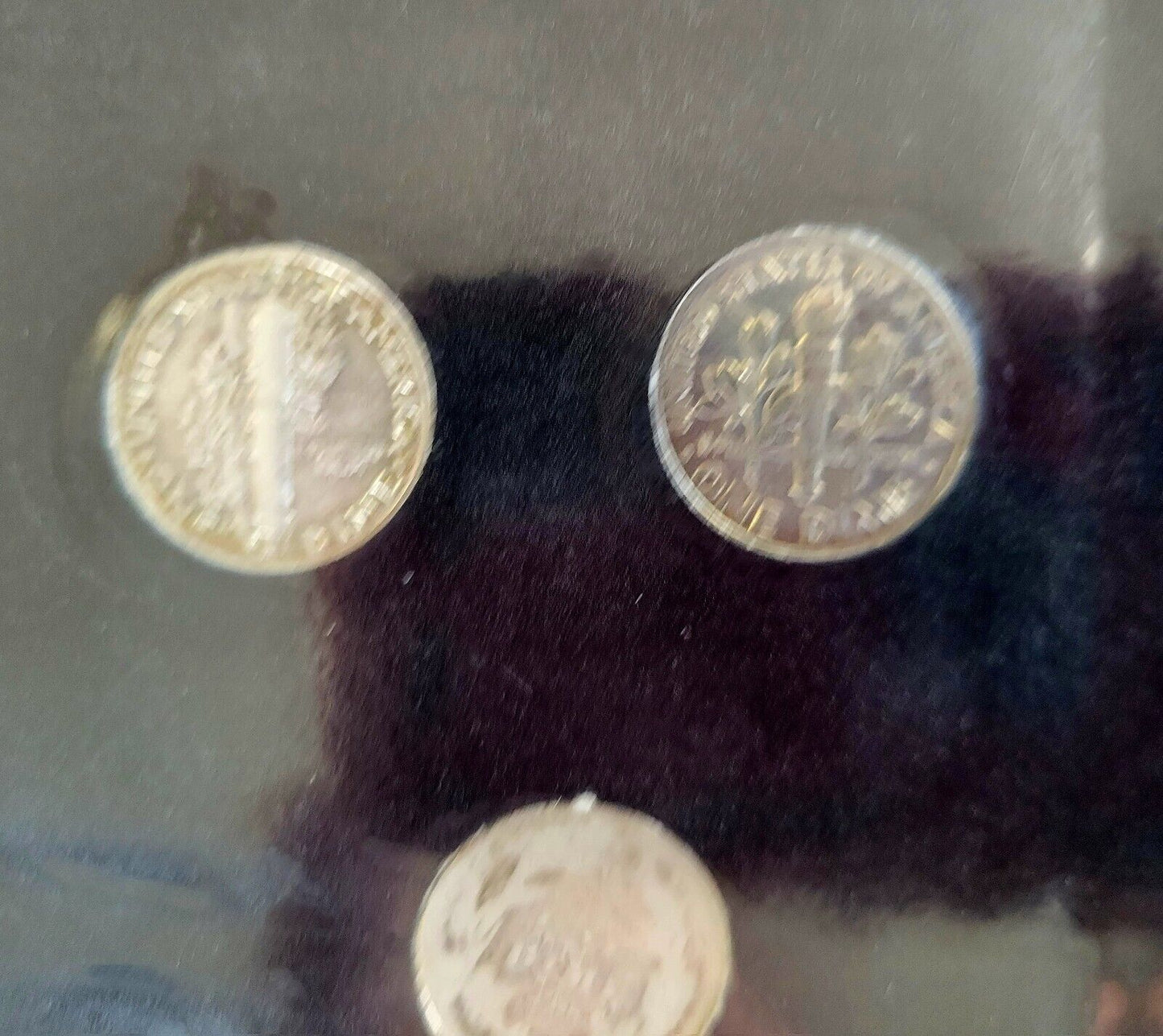 Dimes Of The 20th Century Barber, Mercury, Roosevelt 3 Coin Set 1900, 1943, 1989