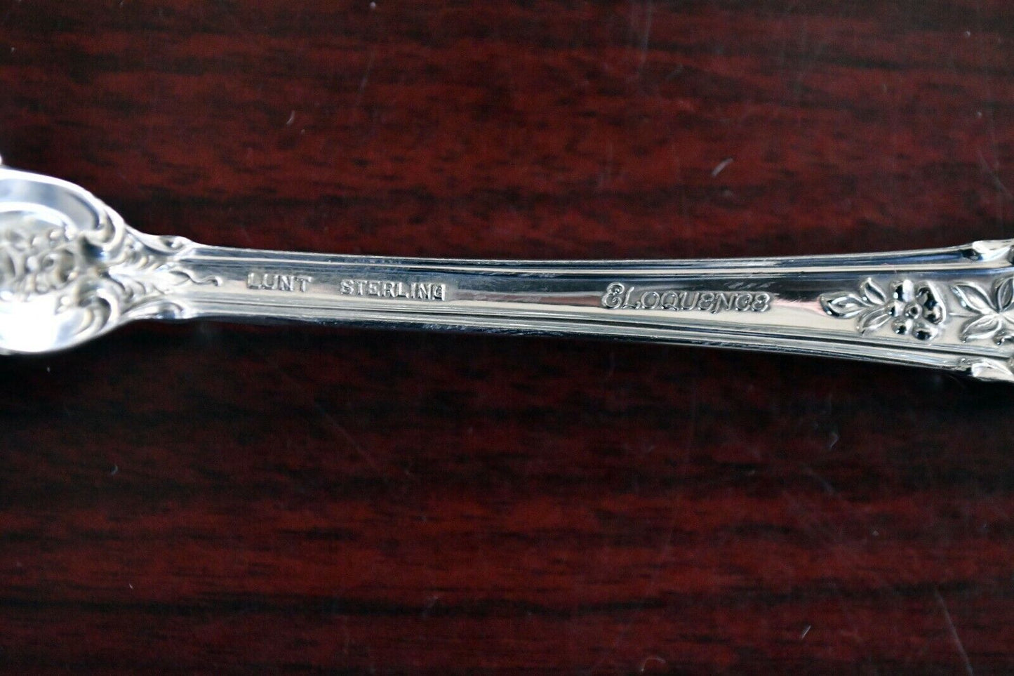 Eloquence by Lunt Sterling Silver 7 1/4" Solid Dinner Fork 1.9 oz.