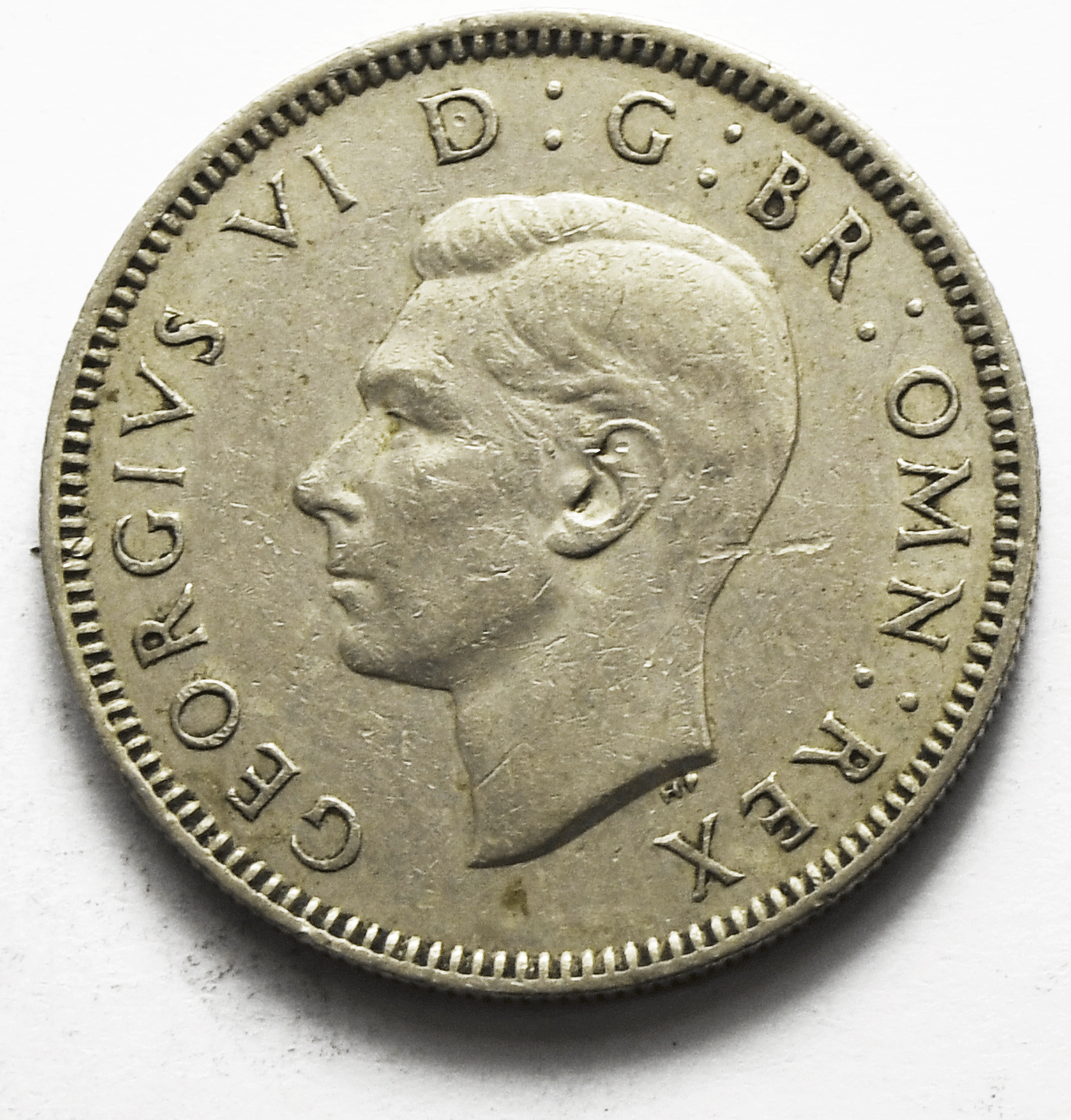 1948 Great Britain Shilling Copper Nickel Coin  KM# 863