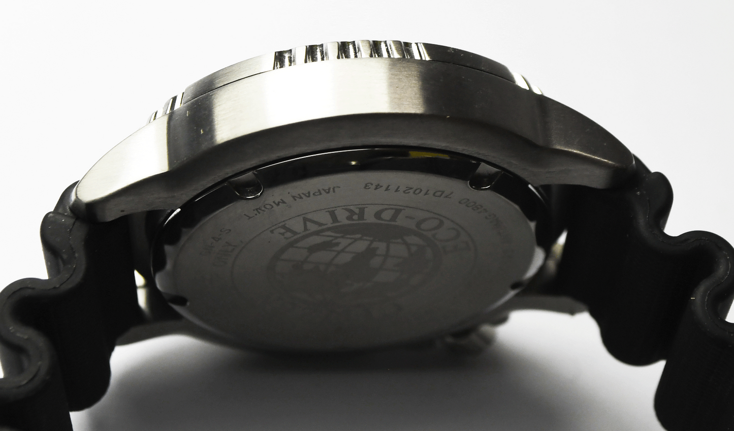 Citizen Eco Drive Black Diver 's 200m Wristwatch 44mm Stainless Great Condition