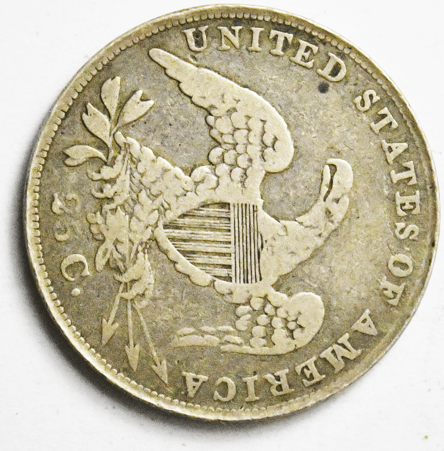 1836 25c Capped Bust Quarter Dollar Twenty Five Cents Philadelphia B-1