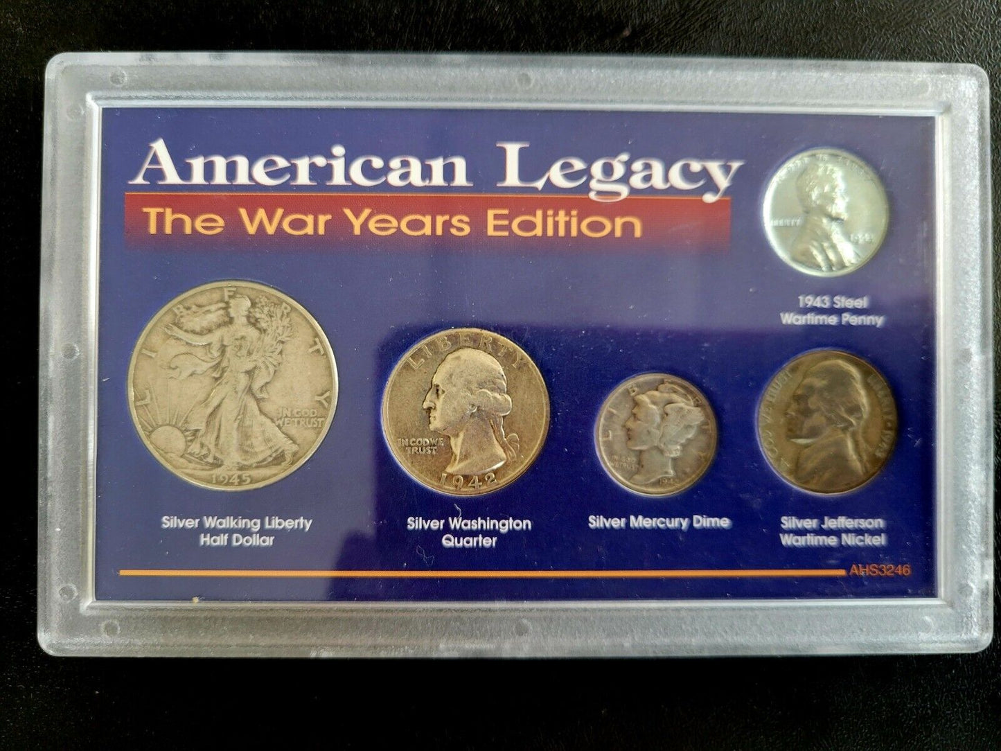 American Legacy The War Years Edition 5pc Coin Set 1942 - 1945 Sealed