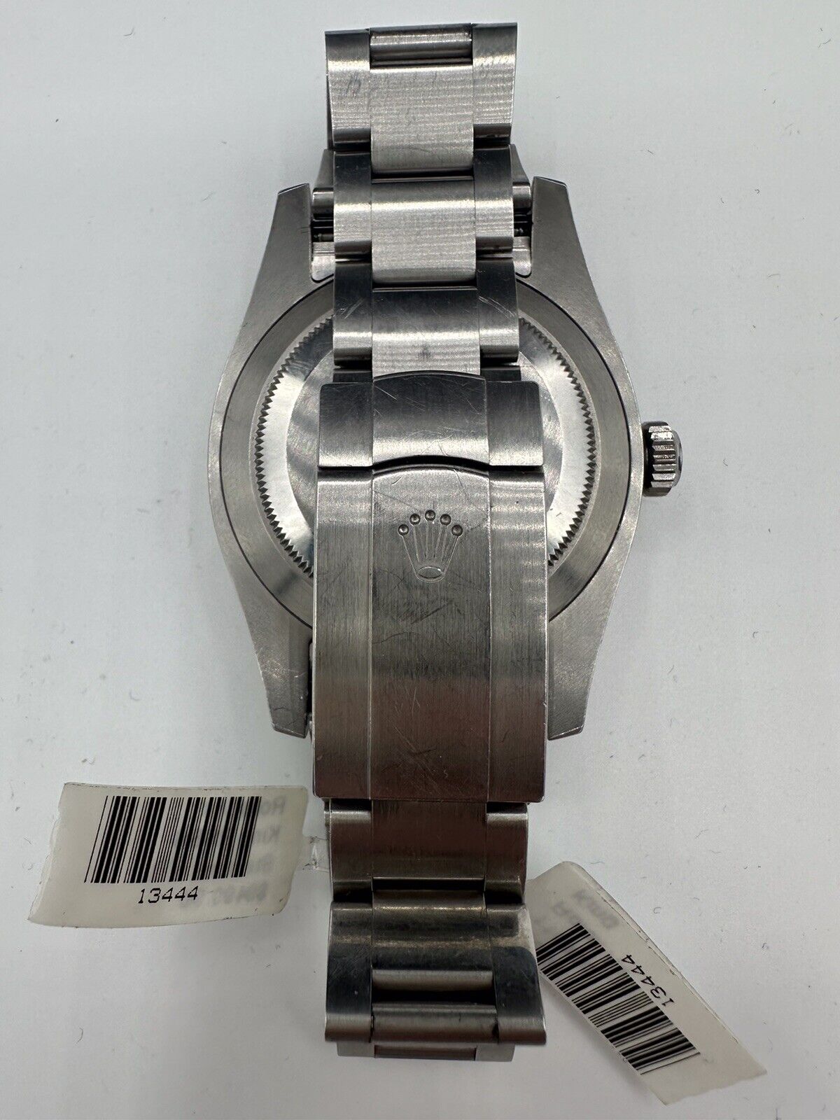 Rolex Air-King 116900 Silver Oyster Bracelet with Silver Bezel