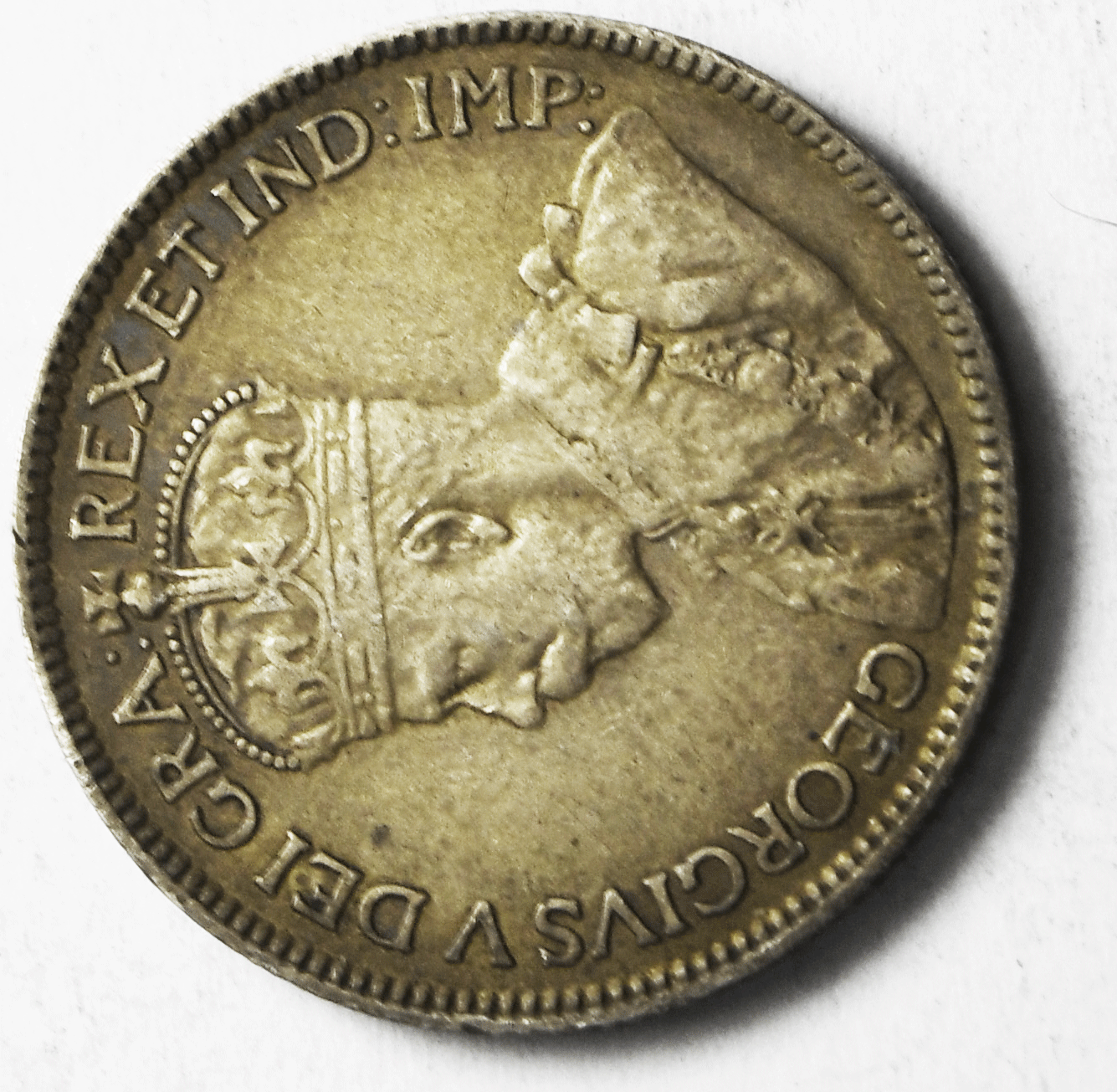 1917 25c Canada Newfoundland Silver Quarter Dollar KM#17 Low Mintage