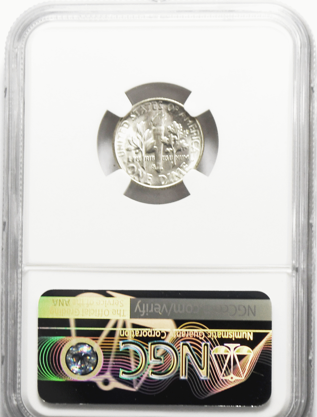 1954 S 10c Roosevelt Silver Dime Ten Cents NGC MS65 BU San Francisco