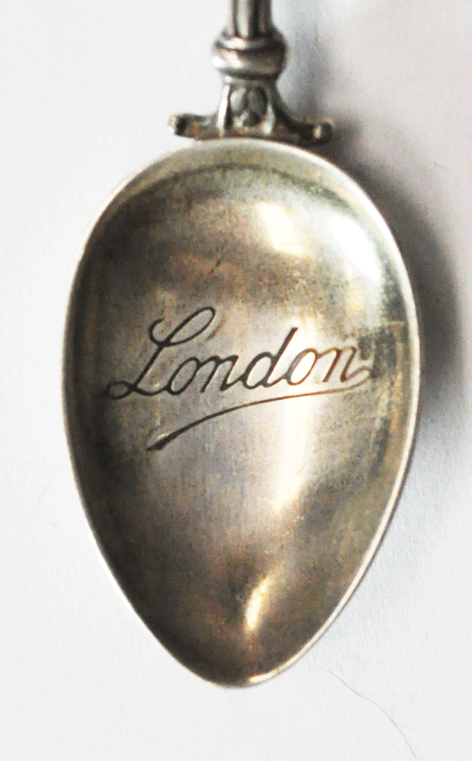 1956 Sterling Silver Birmingham Turner Simpson Souvenir Spoon London 4.5"