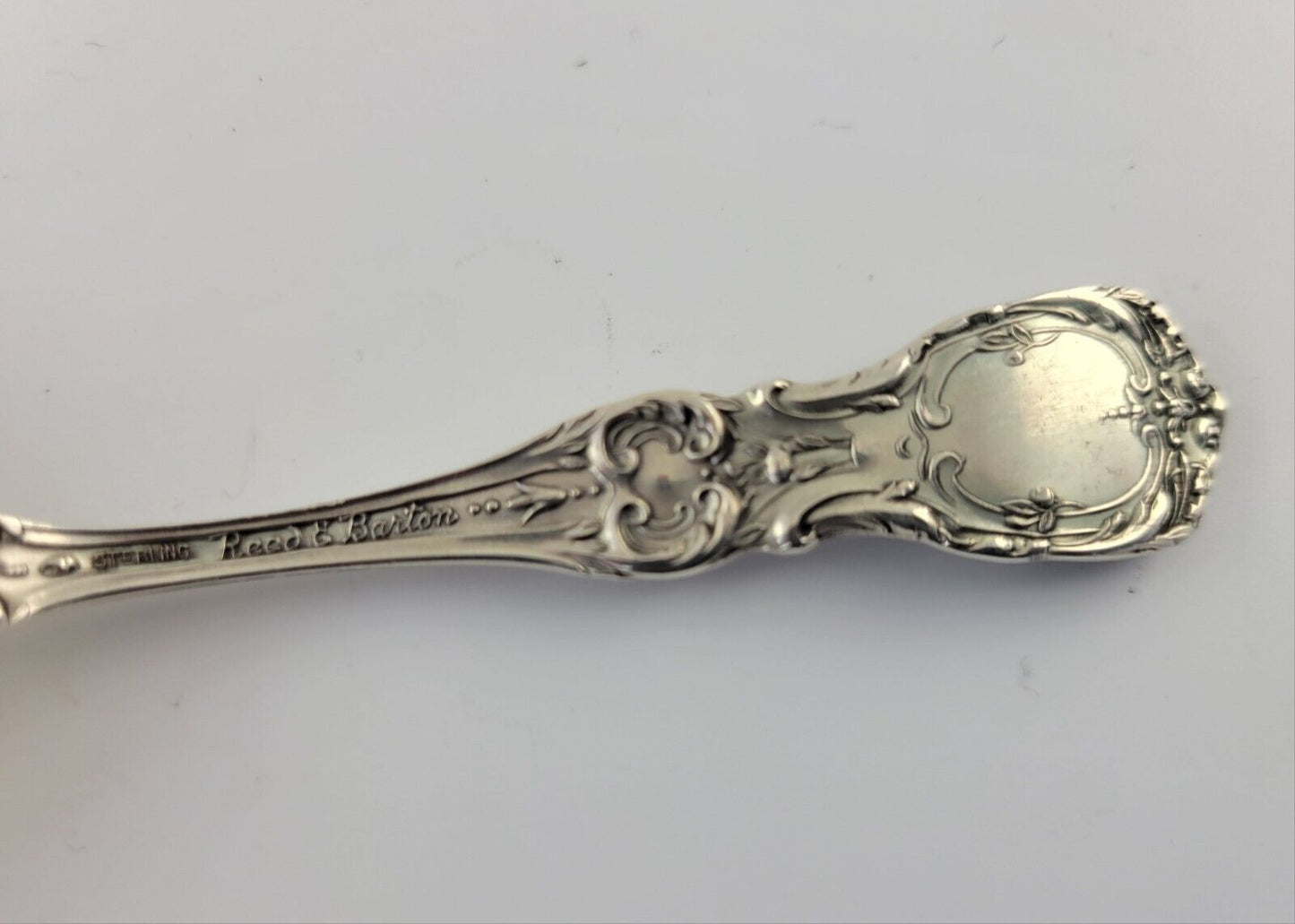 Reed & Barton Francis I Sterling Silver 1oz. Bon Bon Pierced Spoon 4 5/8"