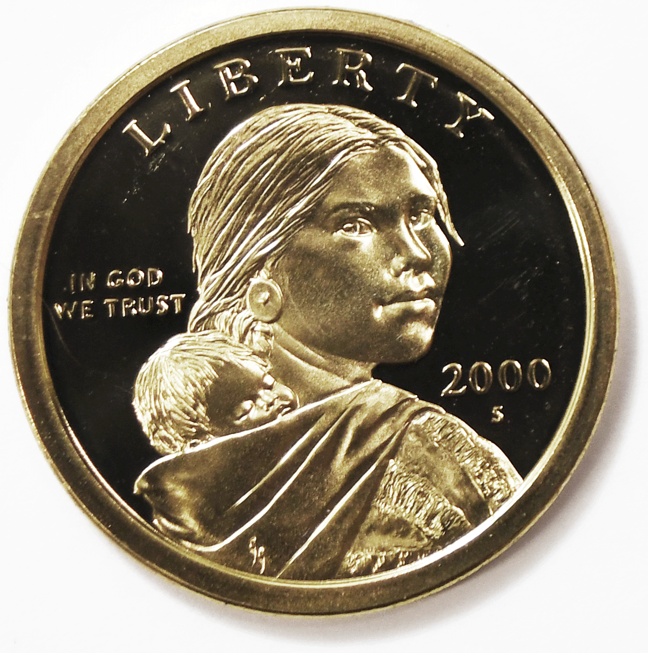 2000 S $1 Sacagawea Proof One Dollar Coin San Francisco
