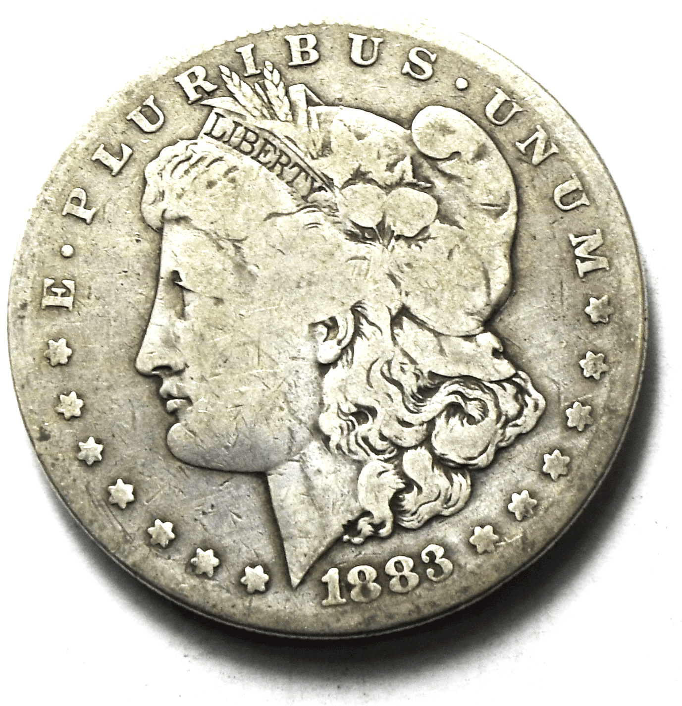 1883 S $1 Morgan Silver One Dollar US Coin Rare San Francisco