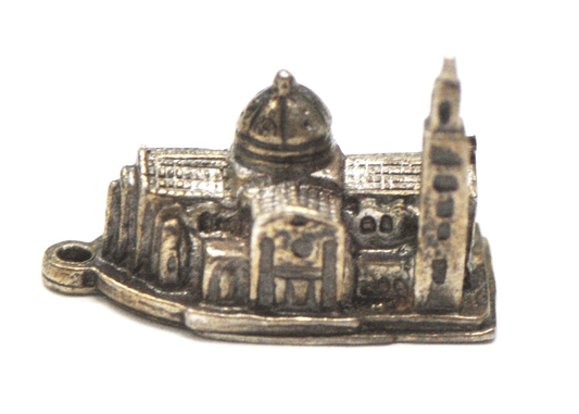 Sterling Silver Shrine Of The Immaculate Conception Washington DC Charm 21mm