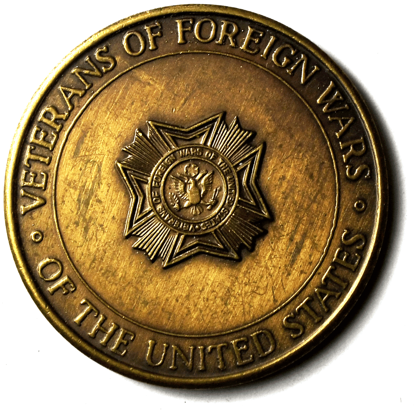 1979 Veterans of Foreign Wars VFW 50th Anniversary Medal 34mm Topeka KS