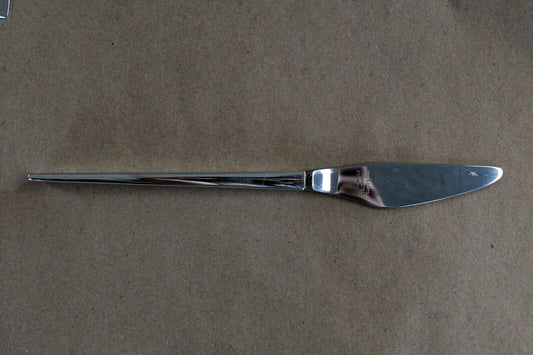 Dimesion by Reed Barton 7 3/8" Sterling/Stainless Hollow Butter Spreader 1.2 oz.