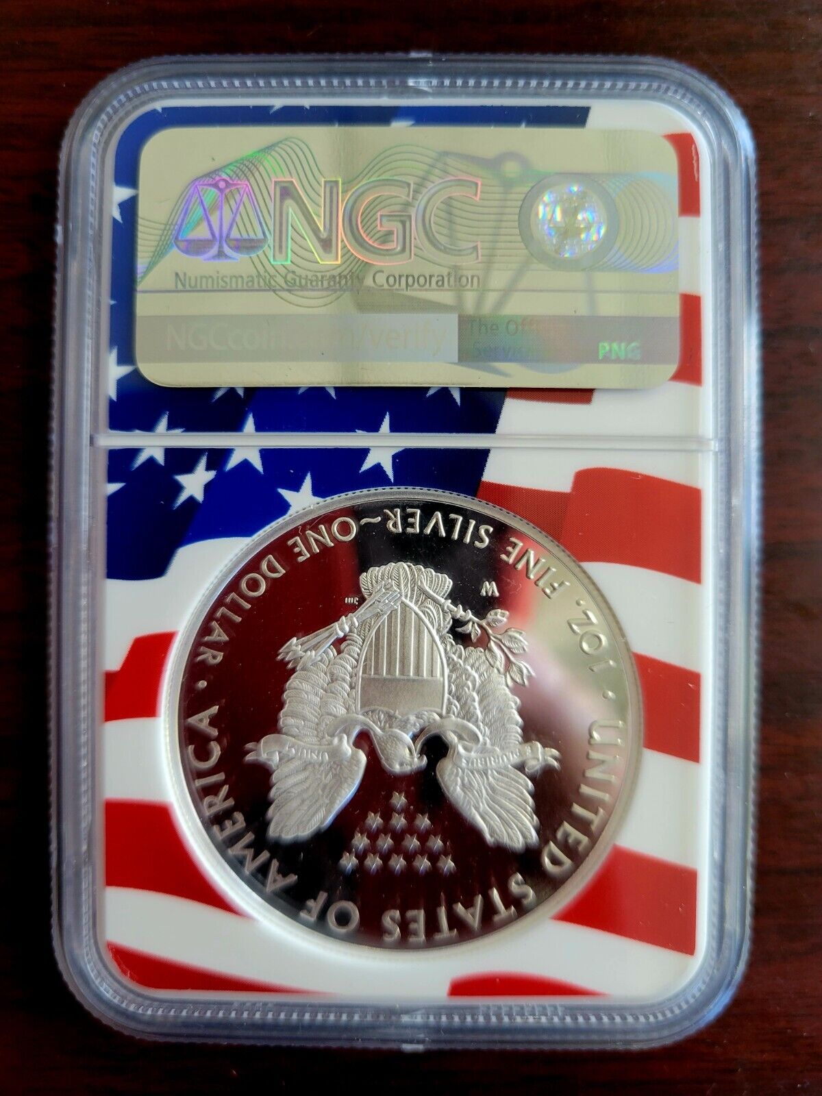 2021 W Silver Proof Eagle T-1 NGC PF70 Congratulations Set Early Release Cameo