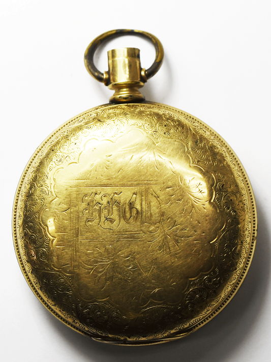 1890 Elgin Size 18 OF 20yr Gold Filled Hunters Case Pocket Watch Grade 10 LS