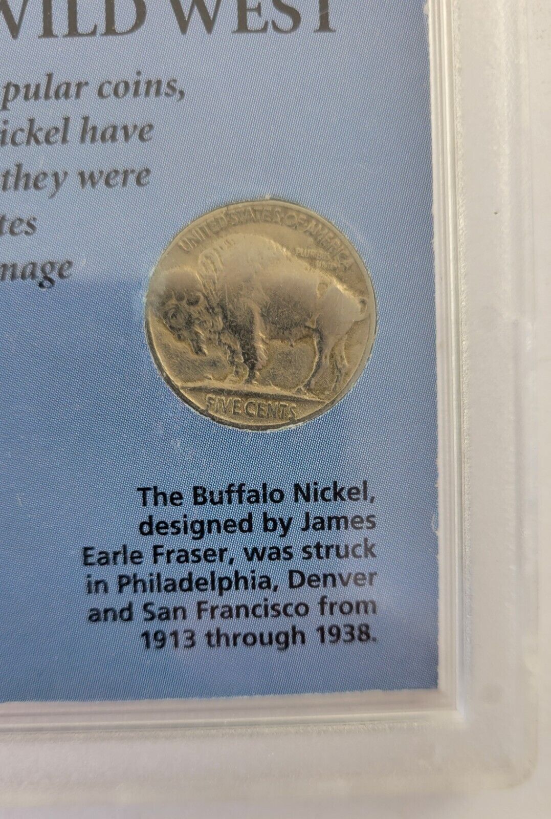 The Wild West Coin Collection The American Indian Head Penny & Buffalo Nickel