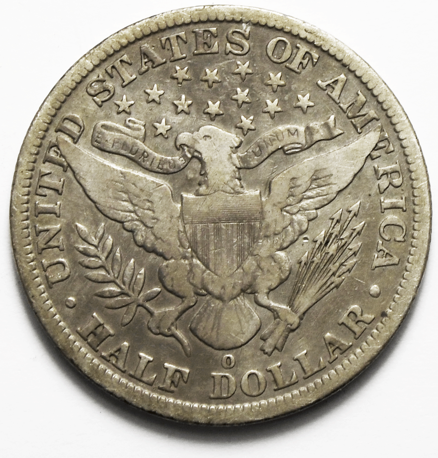 1895 O 50c Barber Silver Half Dollar Fifty Cents US New Orleans Rare