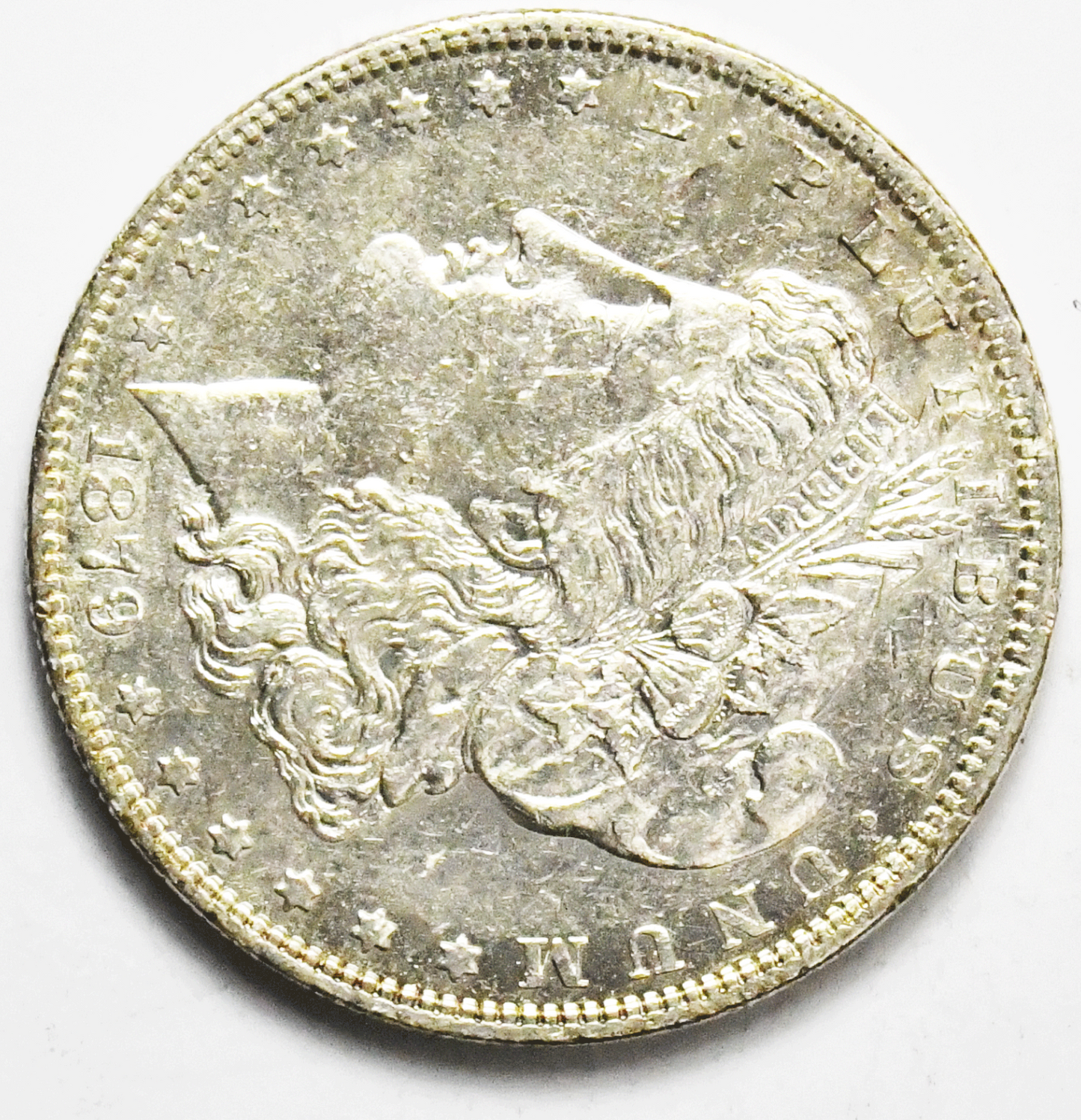 1879 O/O $1 Morgan Silver One Dollar New Orleans VAM 4 AU