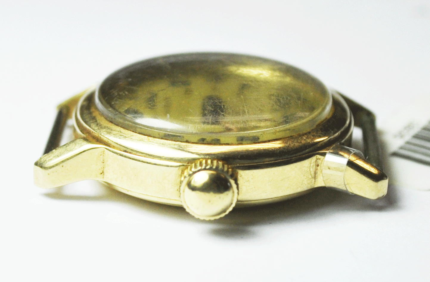 Vintage Men's Wittnauer Military 24hr Dial 14k Solid Gold 10TS 30mm Wristwatch