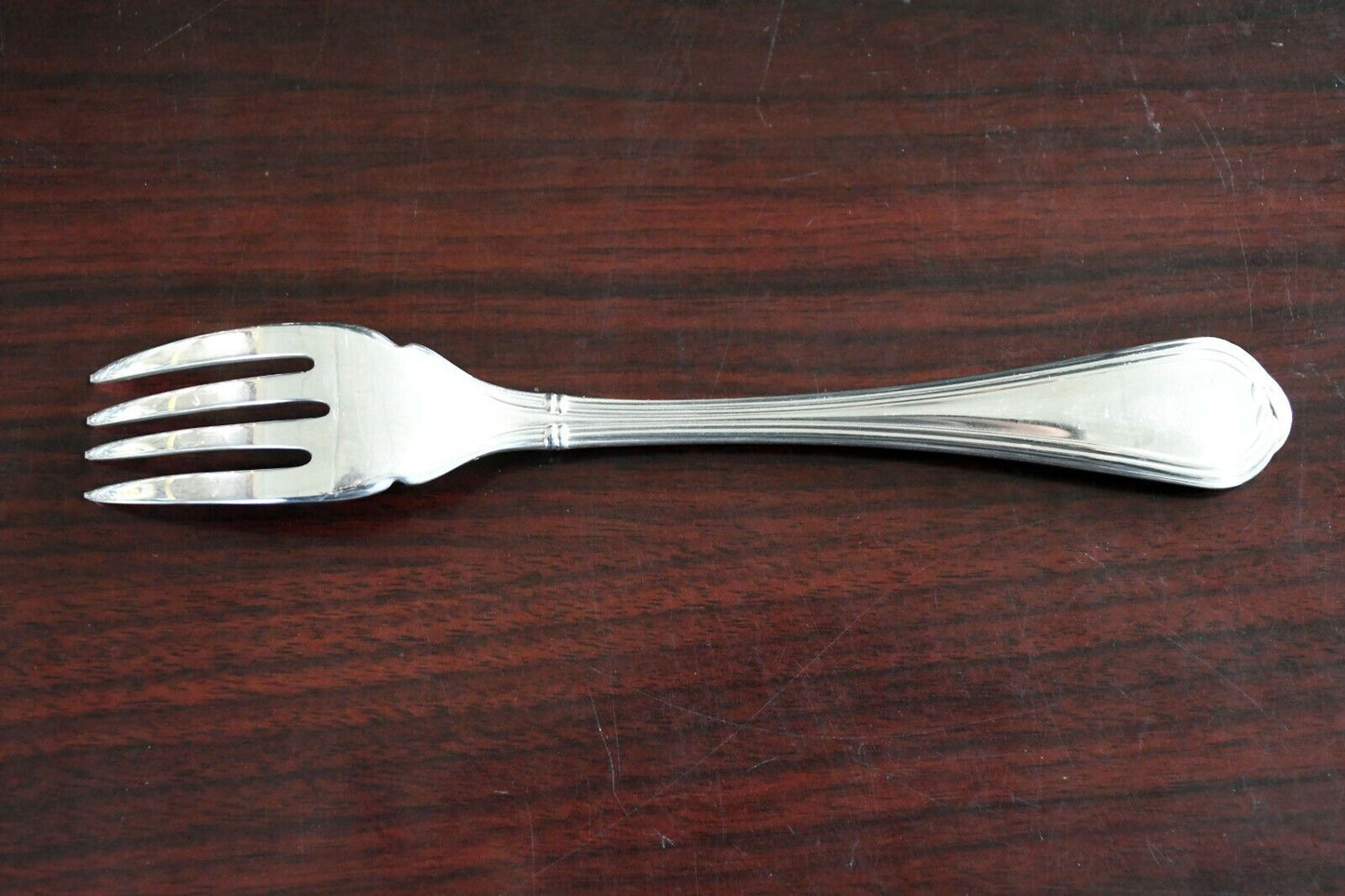 Oceana by Christofle Silver Plate Individual Salad Fork France 6 3/4"