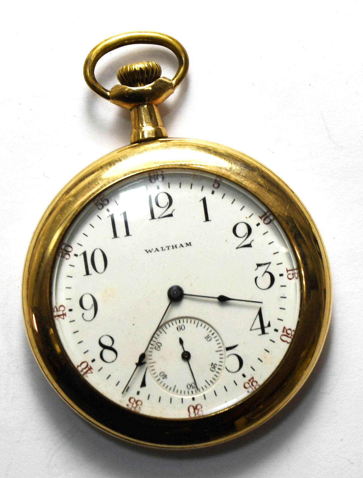 1908 Waltham Size 12 Grade 220 20yr Gold Filled OF Case Pocket Watch