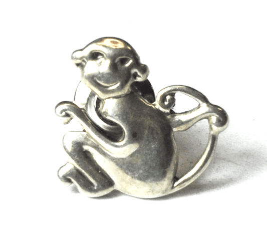 Sterling Silver Monkey John Hardy Year of the Monkey 2004 Lapel Pin 17mm