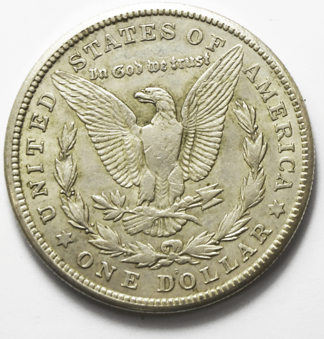 1921 S $1 Morgan Silver One Dollar  San Francisco VAM 6A AU