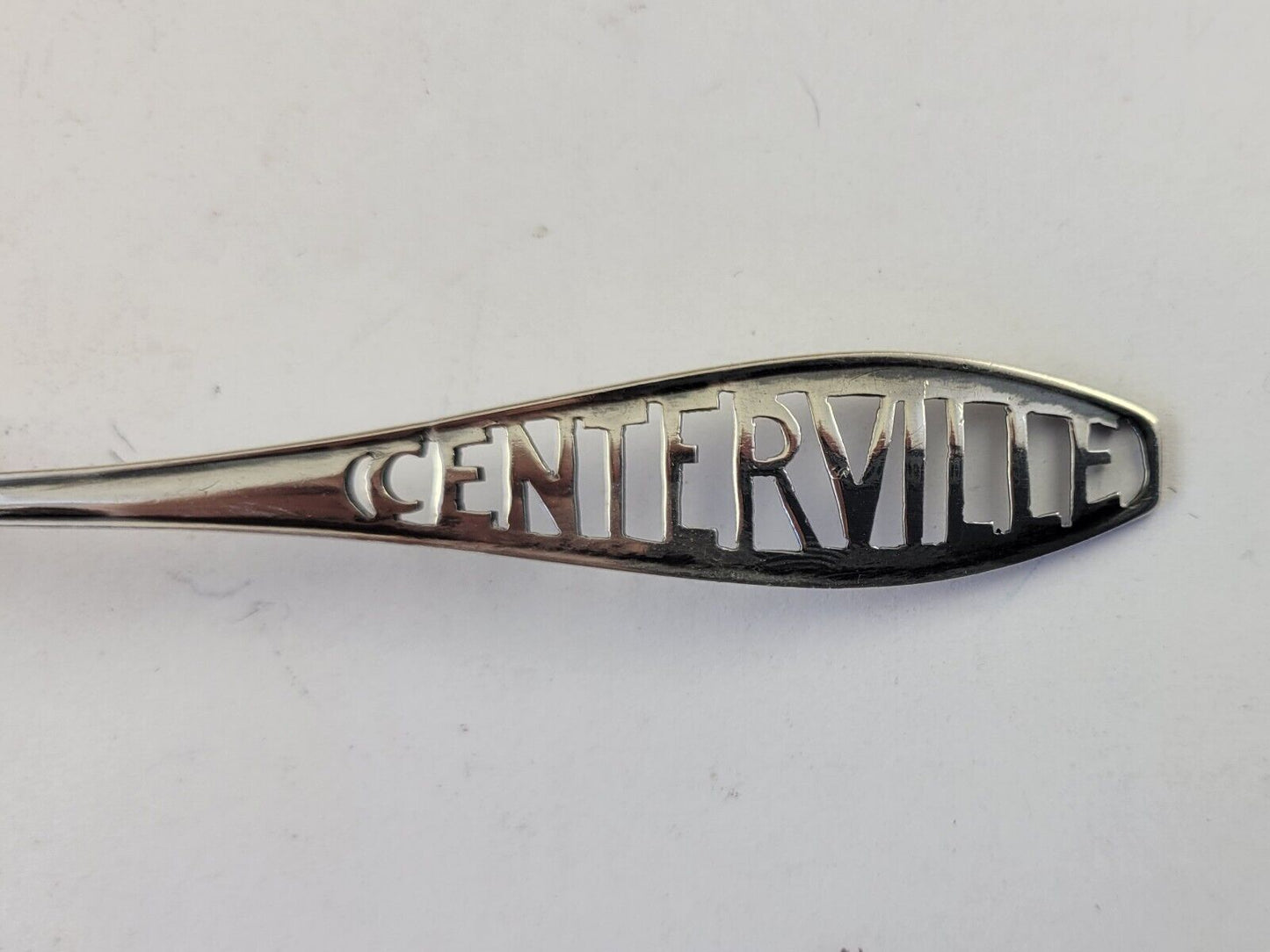 Centerville Iowa Texas Ohio VA TN by Watson 5 5/8" Sterling Souvenir Spoon .51oz