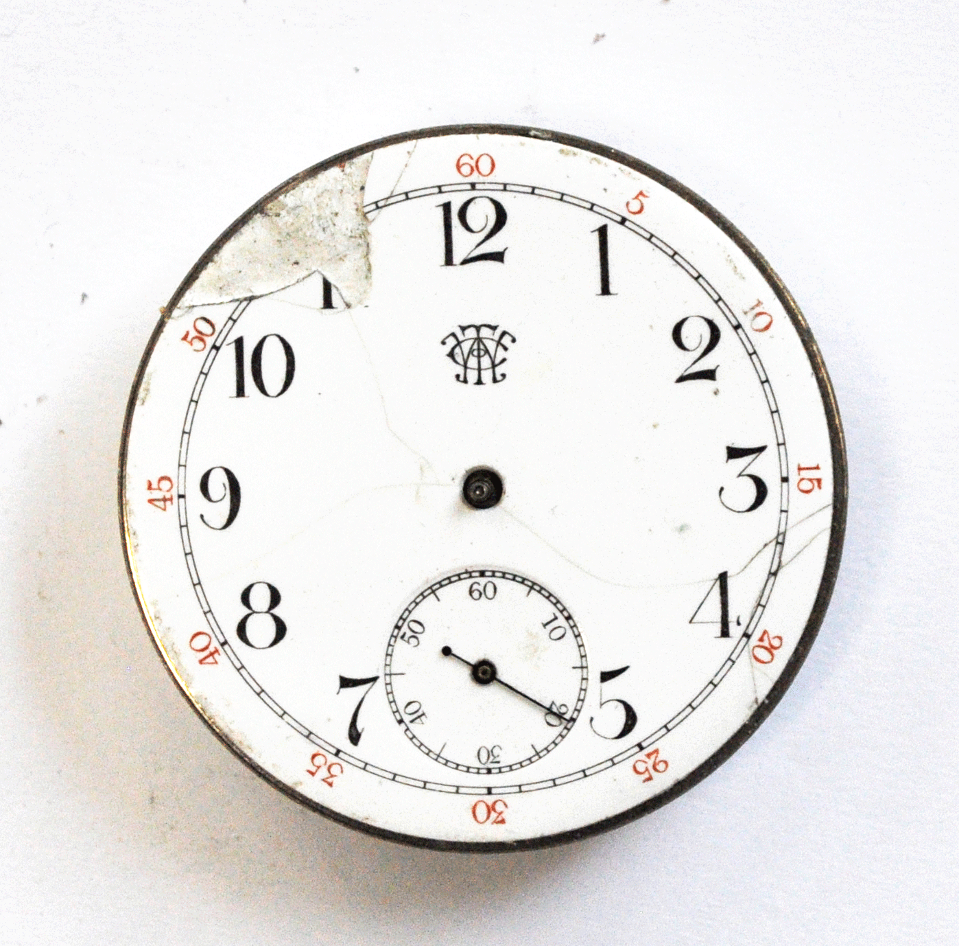 Trenton Size 16  Pocket Watch Movement Parts Repair