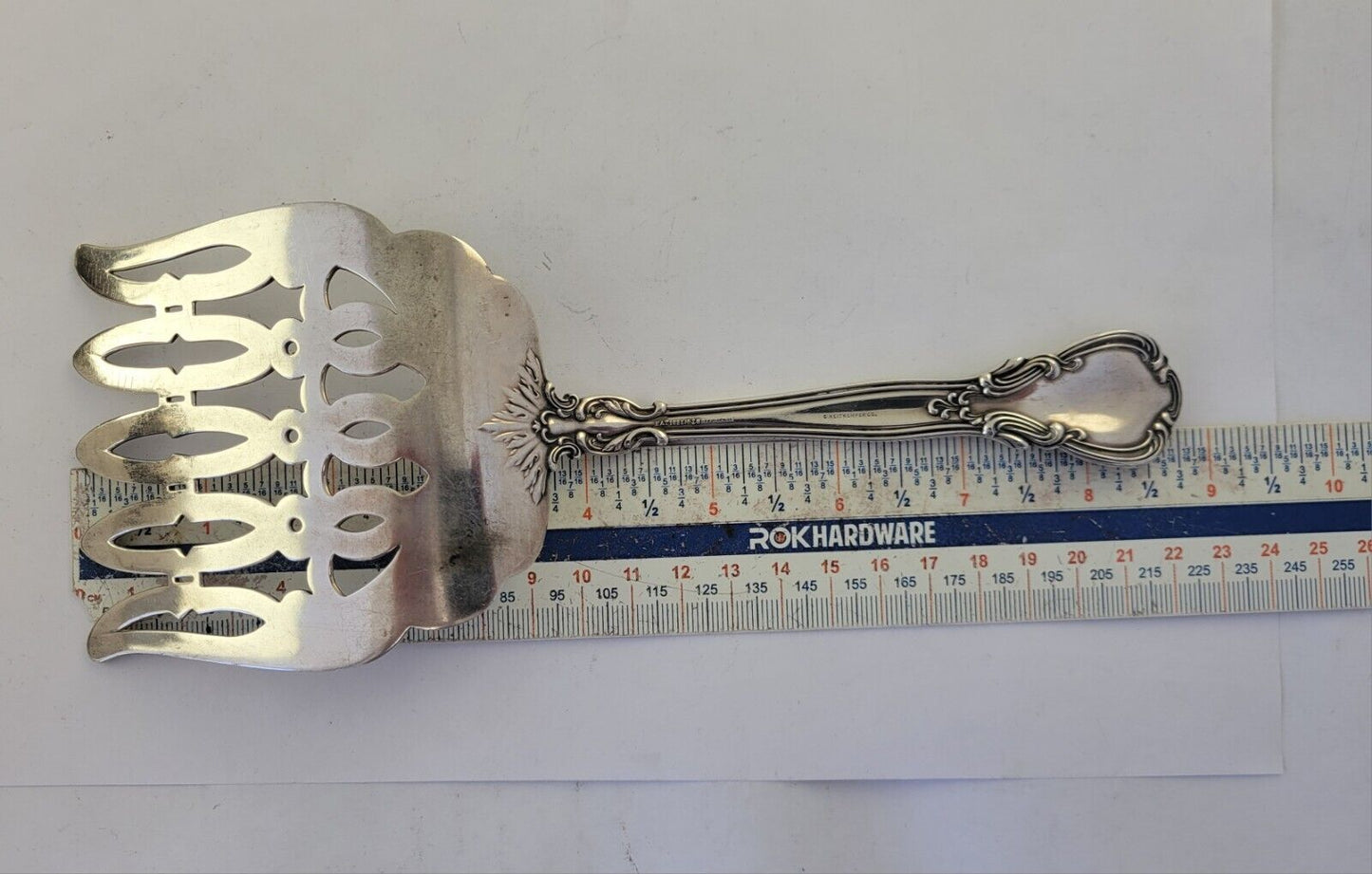 Chantilly by Gorham Solid Sterling Silver 8 7/8" Asparagus Server  3.8oz