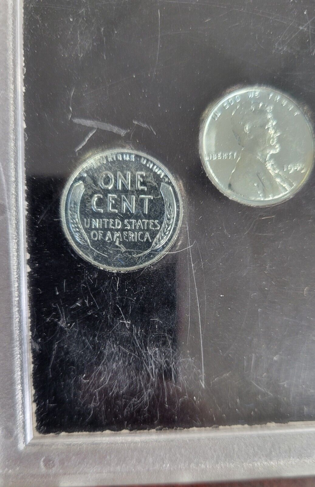 1943 Lincoln Steel Cent Philadelphia Wartime Emergency Issue Set Wheat Penny 1c