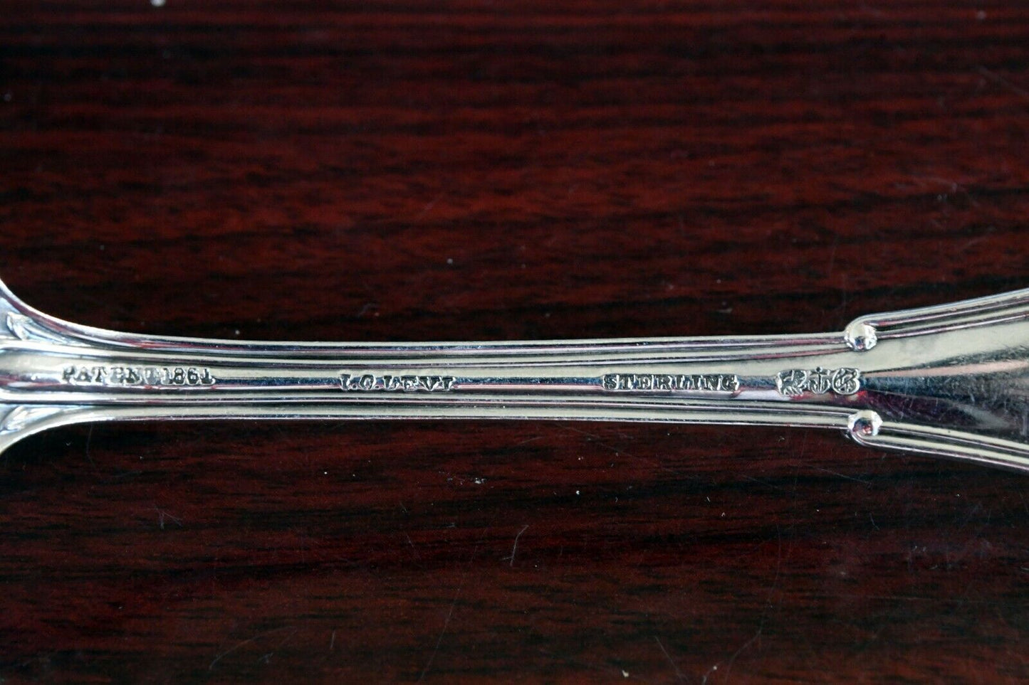 Cottage by Gorham Sterling Flat Handle Bright Cut Master Butter Spreader 1.33oz.