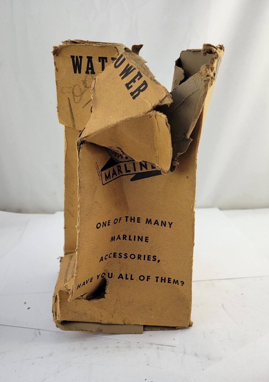 Louis Marx #065 O Gauge 8" Plastic Water Tower RR Train Missing Spout With Box