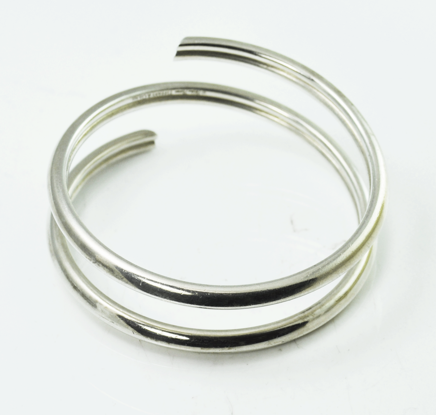 Sterling Tiffany & Co Paloma Piccaso Wrap Around Bypass Bar Bracelet 2-3/4"