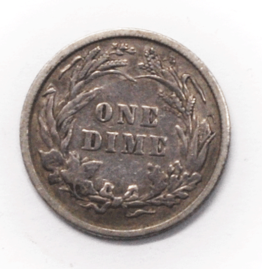 1898 10c Barber Silver Dime Rare Ten Cents Philadelphia