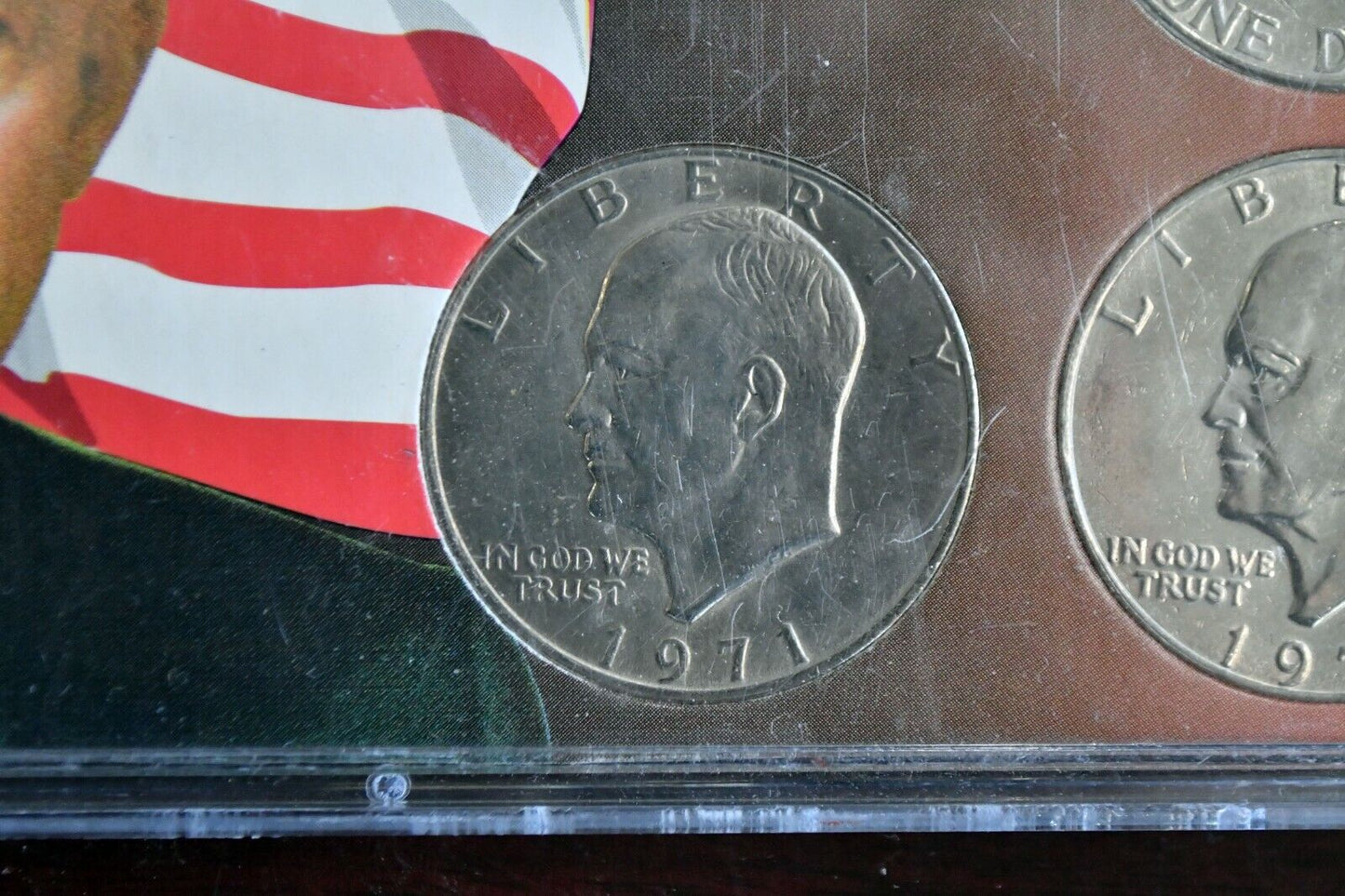 Oval Office Collection Eisenhower Dollar Set from The Morgan Mint  71, 78, 76