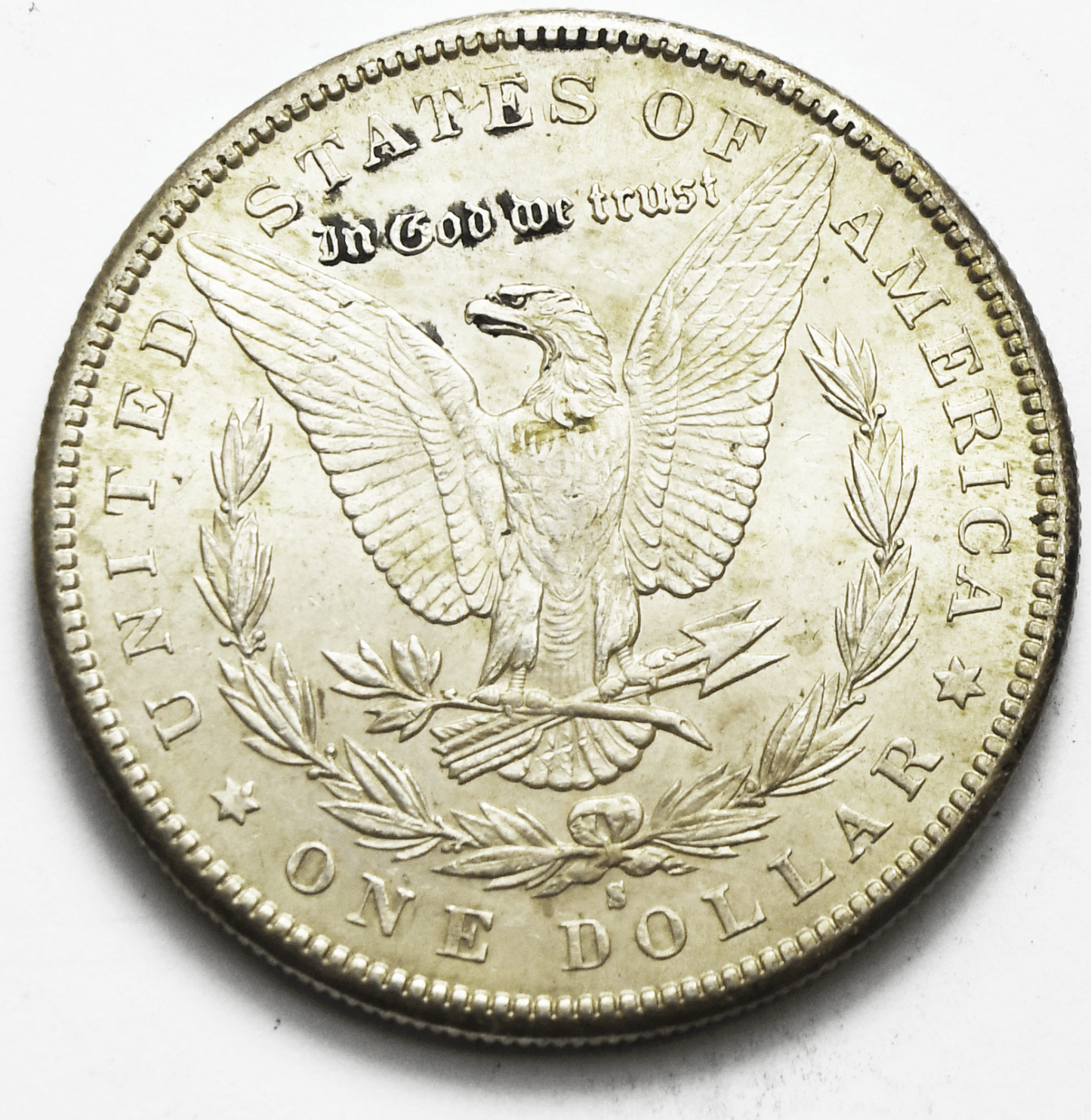 1889 $1 Morgan Silver One Dollar Philadelphia AU