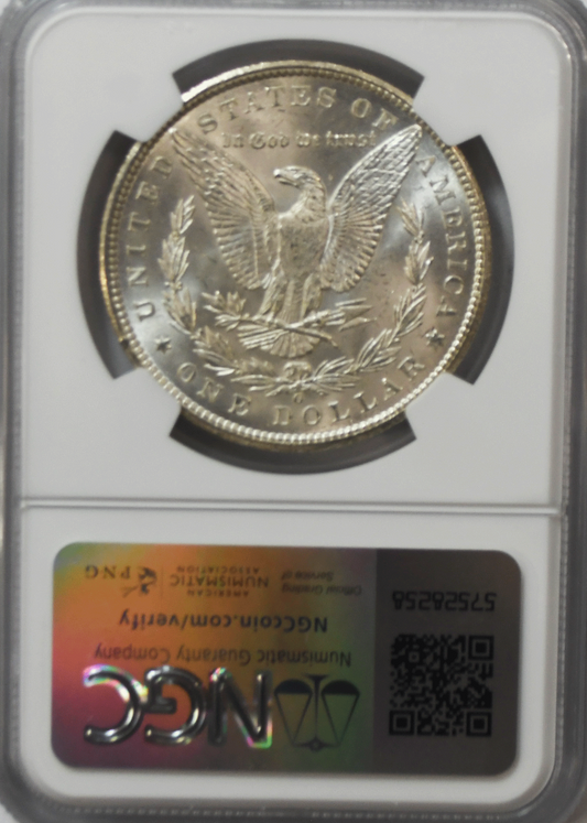 1899 O $1 Morgan Silver One Dollar NGC MS64 New Orleans Uncirculated