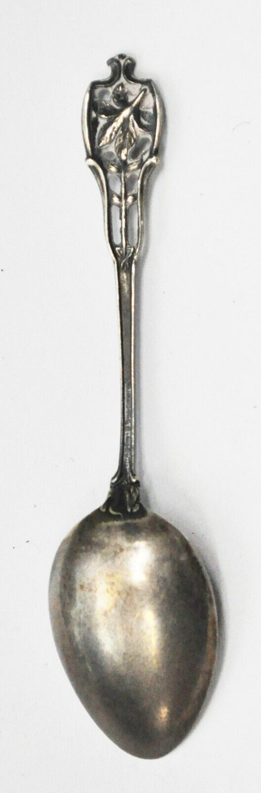 Sterling Silver Watson Floral Series 10 Small Demitasse Spoon 3-1/2"