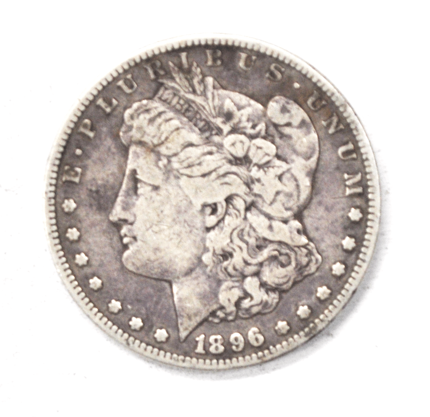 1896 S $1 Morgan Silver One Dollar US Coin San Francisco
