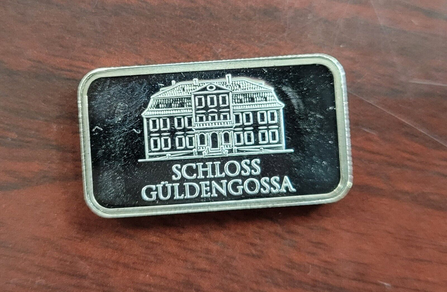 DISCONTINUED Geiger Edelmetalle 10 Gram Generation 1 Silver Bar Rare w/package