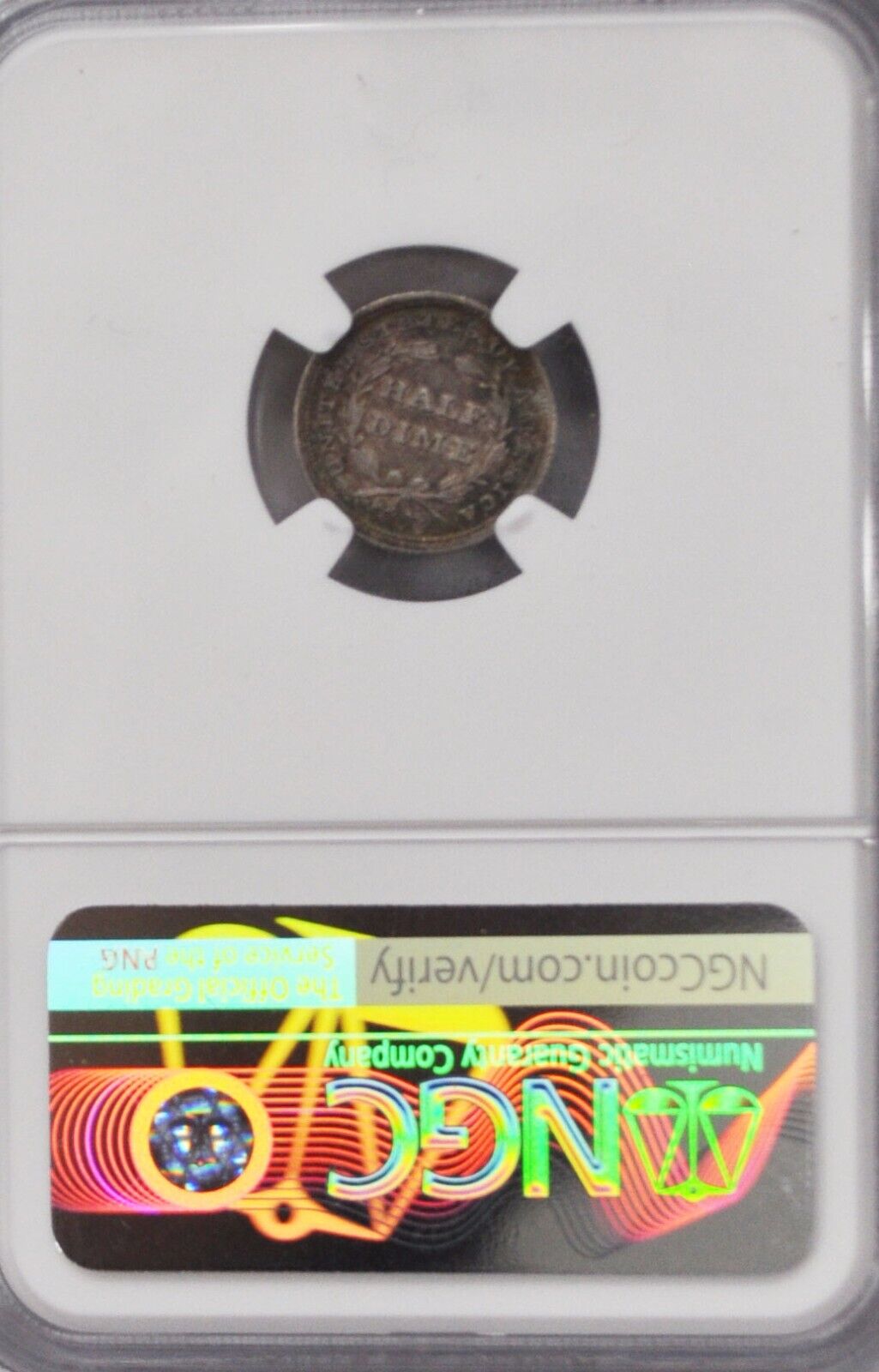 1838 H10c Seated Liberty Silver Half Dime Large Stars NGC AU55 Philadelphia