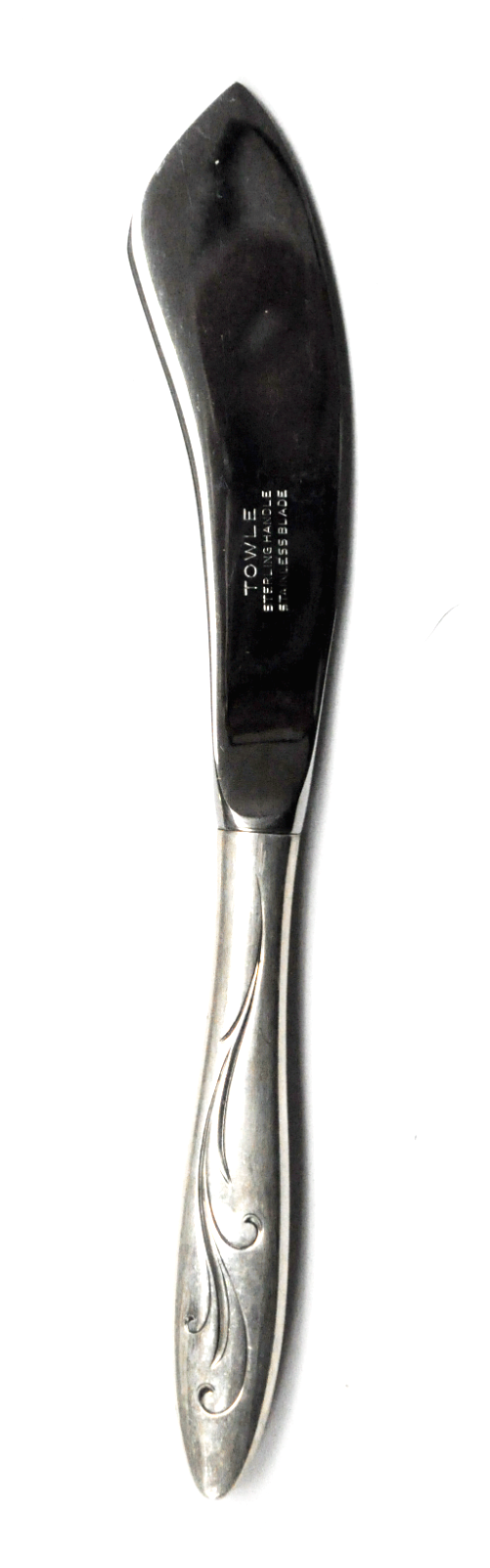 Sterling Towle Awakening Hollow Handle Stainless Blade Master Butter Knife 6.75"