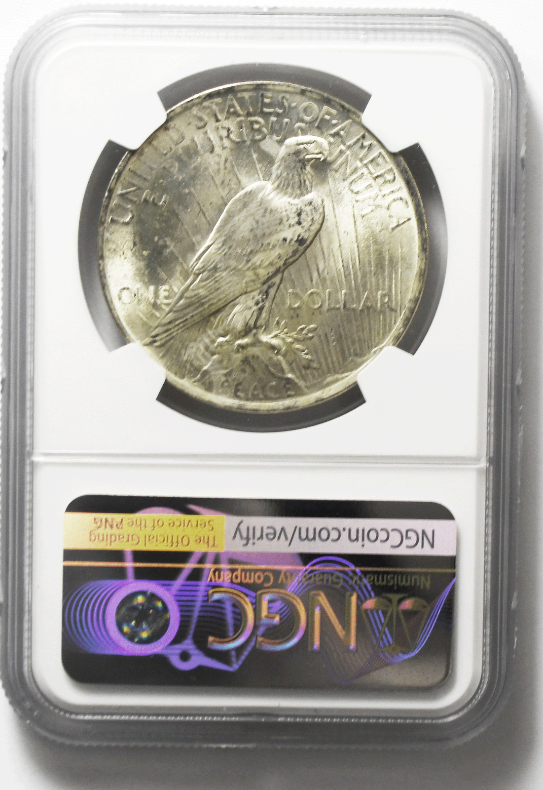 1923 $1 Peace Silver One Dollar US NGC MS64 Philadelphia Brilliant Uncirculated