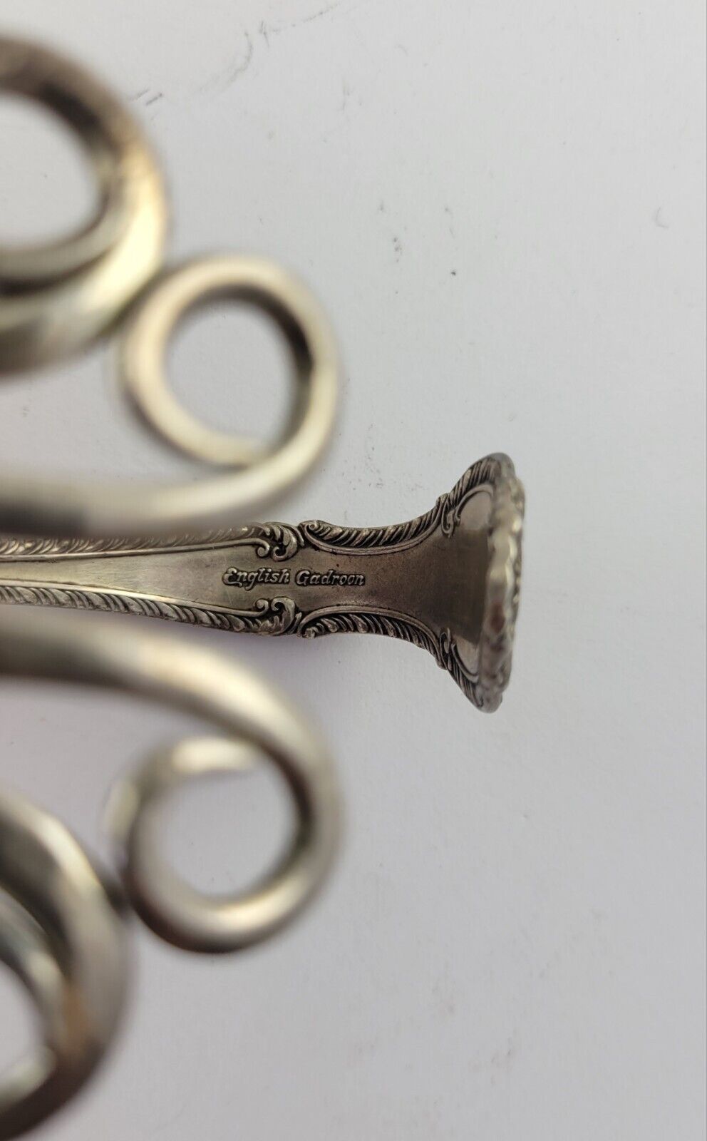 Gorham Sterling Silver Fork Bracelet Jewelery English Gadroon  Solid 1.4oz