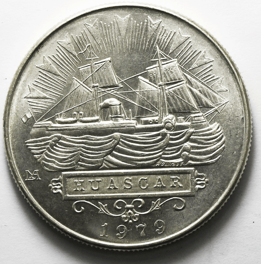 1979 LIMAPeru 5000 Soles Sterling Silver Coin KM# 276 1oz ASW