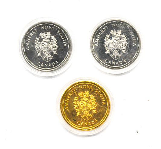 Amherst Canada $1 Trade Token Cumberland Museum Port 2 Token 34mm