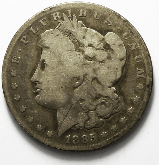 1885 S $1 Morgan Silver One Dollar San Francisco