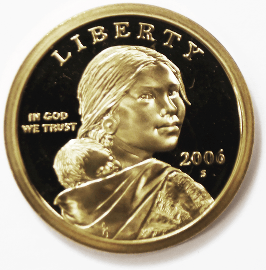 2006 S $1 Sacagawea Proof One Dollar Coin San Francisco