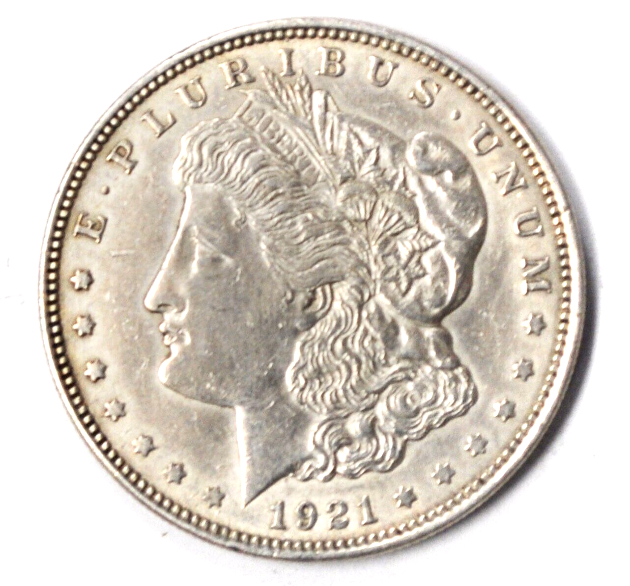 1921 $1 Morgan Silver One Dollar US Coin Philadelphia Rare VAM 3I Meteor Shower