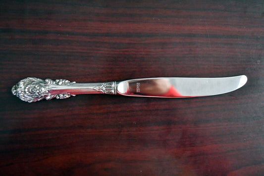 Sir Christopher by Wallace Sterling/Stainless 9 1/8" Modern Hollow Handle Knife